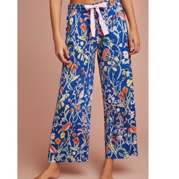 Anthropologie Other - ANTHROPOLOGIE Floreat Dolores Sleep Pants Comfy Lounge Flare Bohemian Joggers